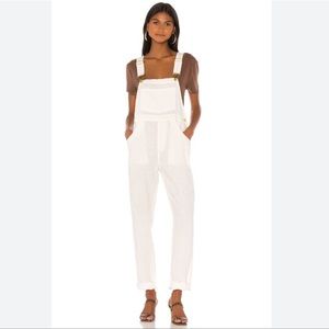 WeWoreWhat Linen Overalls